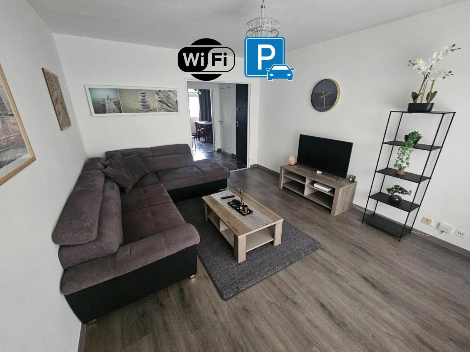Charmant Appartement Moderne 71M2 A Illzach - Mulhouse - Parking Gratuit Bagian luar foto